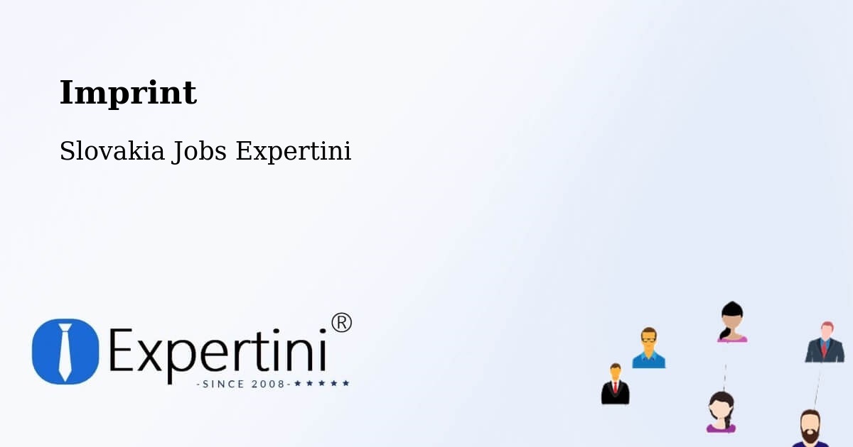 Imprint – Okres Poprad - Slovakia Jobs Expertini